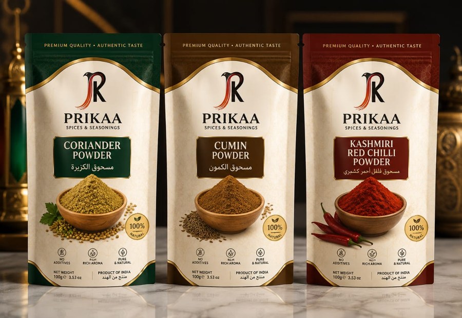 PRIKAA spice powders