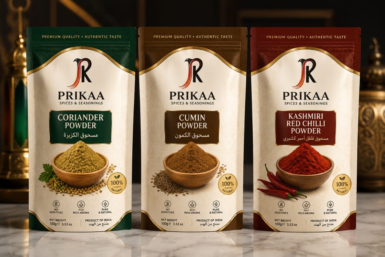 PRIKAA spice powders